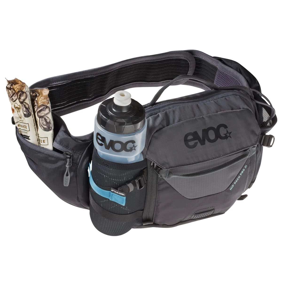 Evoc Hip Pack Pro 3l - Hüfttasche - Schwarz/Grau 5 Evoc Hip Pack Pro 3l - Hüfttasche - Schwarz/Grau – Bild 5