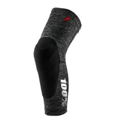 100% Teratec Knieschoner - Grau/Schwarz