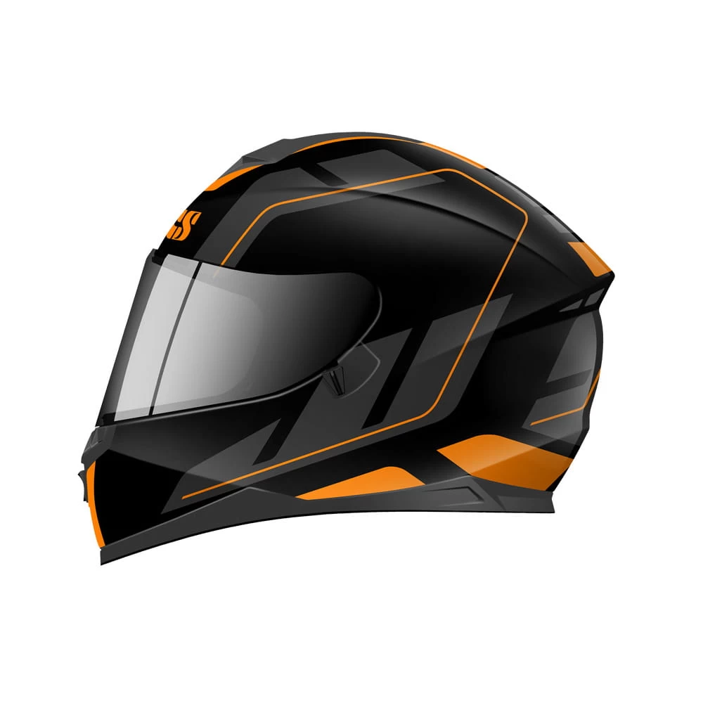 IXS 1100 2.0 Motorradhelm Matte Black Orange 1 IXS 1100 2.0 Motorradhelm Matte Black Orange
