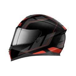 IXS 1100 2.0 Motorradhelm Matte Black Red