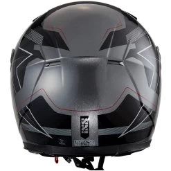 IXS 135 KID 2.0 Helm - Grau-schwarz-rot -Fahrradbekleidung Und Zubehör iXS135KID2 0Helm grau schwarz rot 5