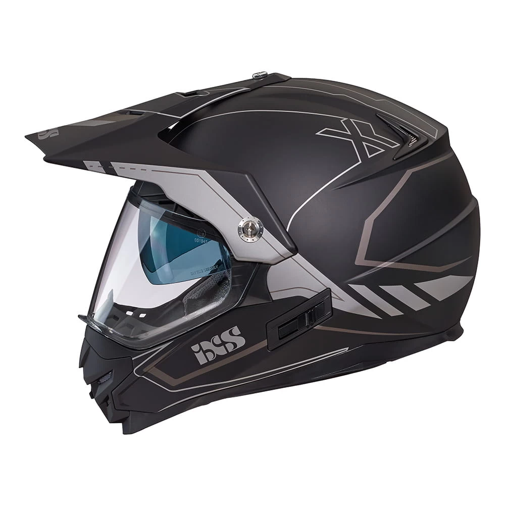 IXS 207 2.0 Motorradhelm Matte Black Grey 3 IXS 207 2.0 Motorradhelm Matte Black Grey – Bild 3