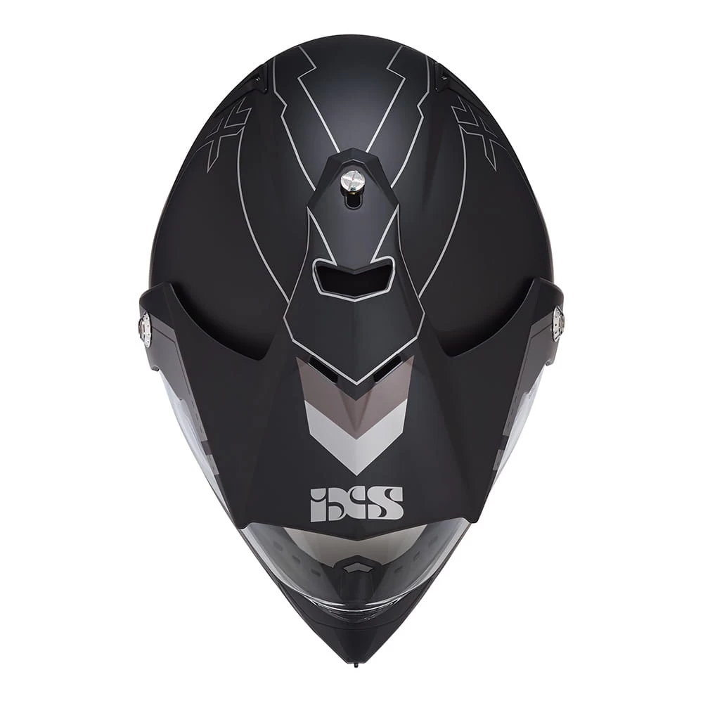 IXS 207 2.0 Motorradhelm Matte Black Grey 5 IXS 207 2.0 Motorradhelm Matte Black Grey – Bild 5