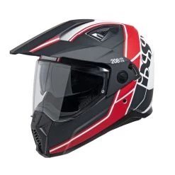 IXS 208 2.0 Motorradhelm - Matt Schwarz-rot