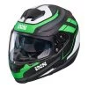 IXS 215 2.0 Motorradhelm Matte Black Green White
