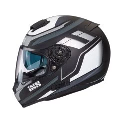 IXS 215 2.0 Motorradhelm Matte Black Grey White -Fahrradbekleidung Und Zubehör iXS2152 0Motorradhelmmatteblackgreywhite 3