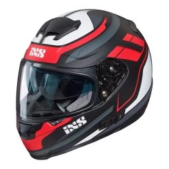 IXS 215 2.0 Motorradhelm Matte Black Red White