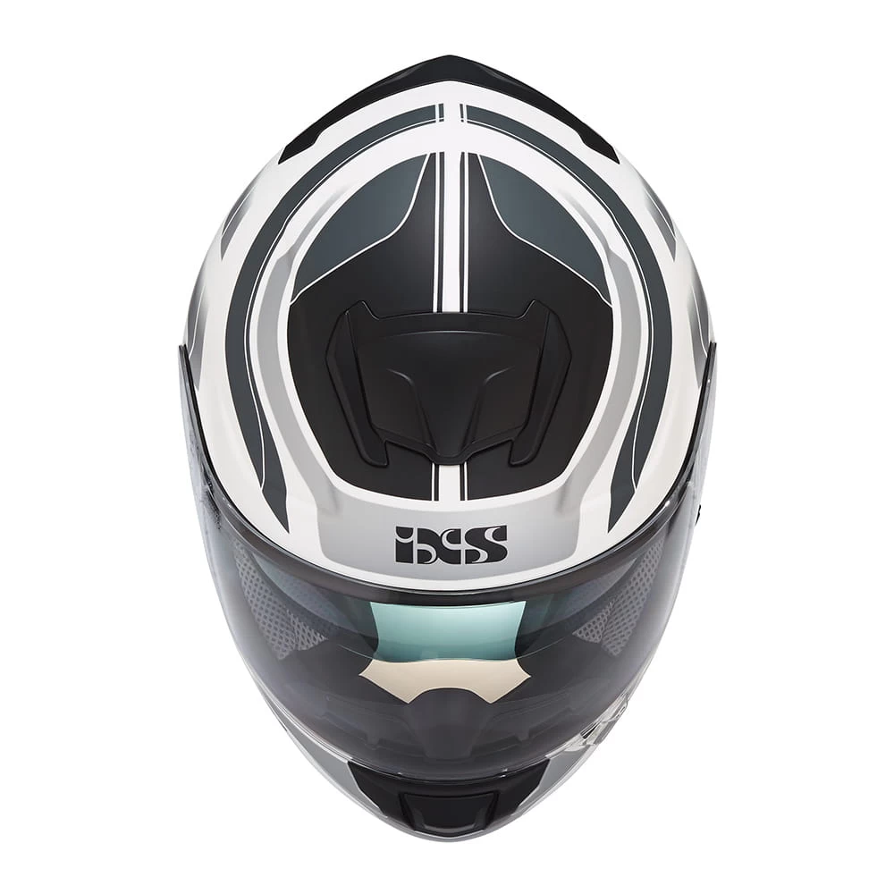 IXS 215 2.0 Motorradhelm Matte White Grey 4 IXS 215 2.0 Motorradhelm Matte White Grey – Bild 4