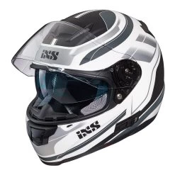IXS 215 2.0 Motorradhelm Matte White Grey 9 IXS 215 2.0 Motorradhelm Matte White Grey -Fahrradbekleidung Und Zubehör iXS2152 0Motorradhelmmattewhitegrey 5