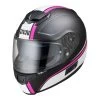 IXS 215 2.1 Motorradhelm Matte Black White Pink