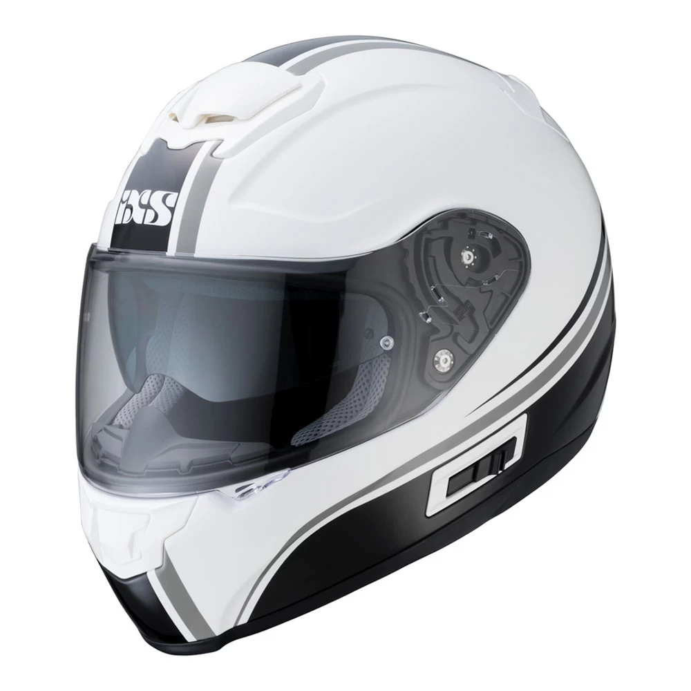 IXS 215 2.1 Motorradhelm White Black Silver 1 IXS 215 2.1 Motorradhelm White Black Silver