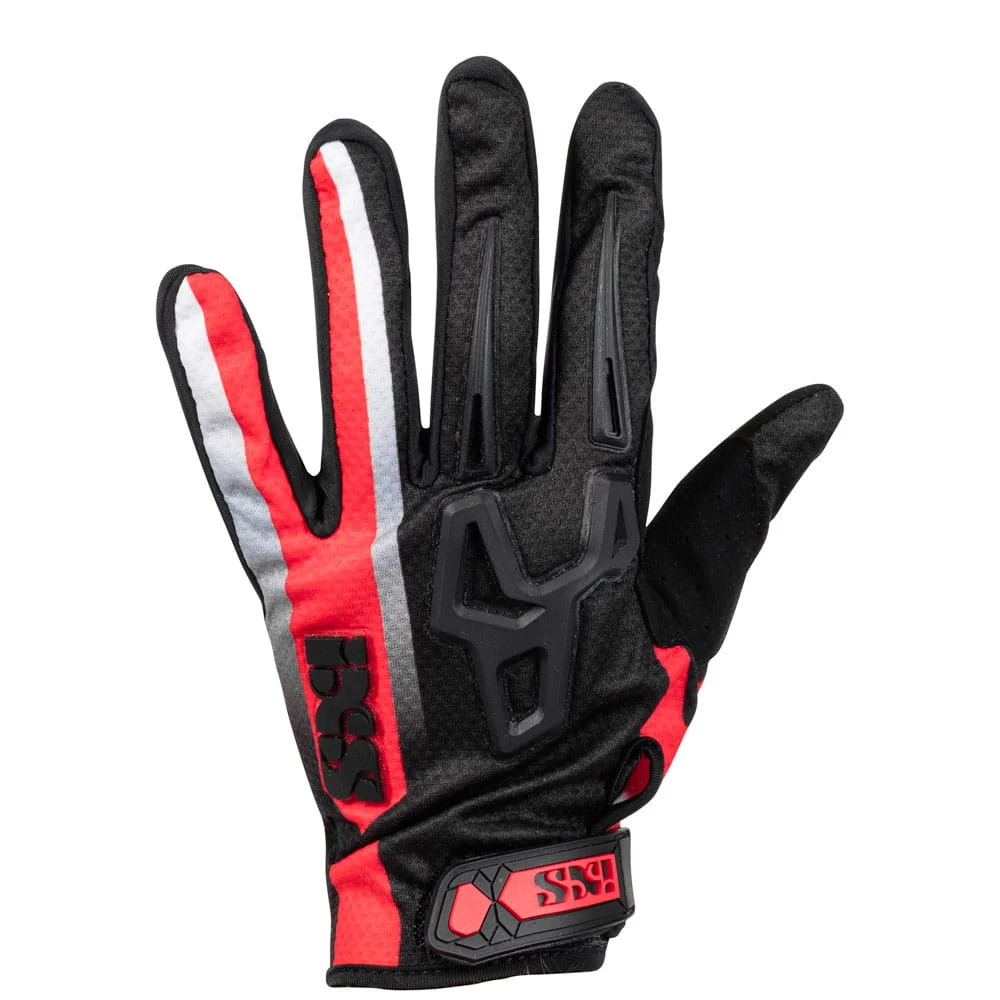 IXS Cross Handschuh Lite Air Black Red 1 IXS Cross Handschuh Lite Air Black Red
