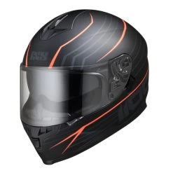 Integralhelm IXS1100 2.1 Matte Black Orange