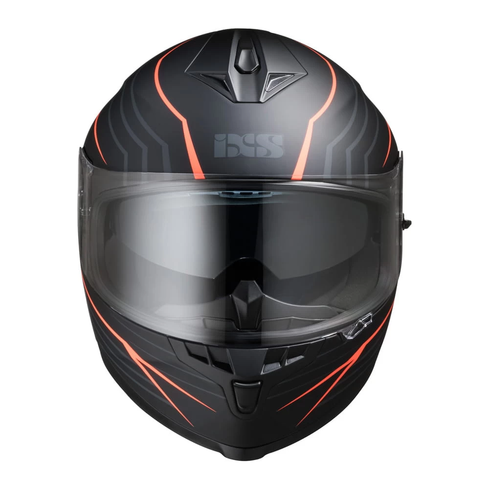 Integralhelm IXS1100 2.1 Matte Black Orange 2 Integralhelm IXS1100 2.1 Matte Black Orange – Bild 2
