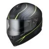 Integralhelm IXS1100 2.1 Schwarz-gelb Fluo Matt