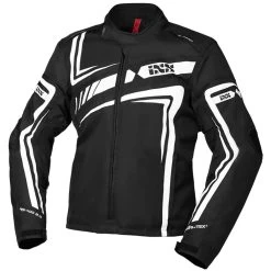 IXS RS-400-ST 2.0 Textiljacke Black White