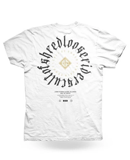 LOOSE RIDERS Lifestyle Men T-Shirts - Faction White 2 LOOSE RIDERS Lifestyle Men T-Shirts - Faction White – Bild 2