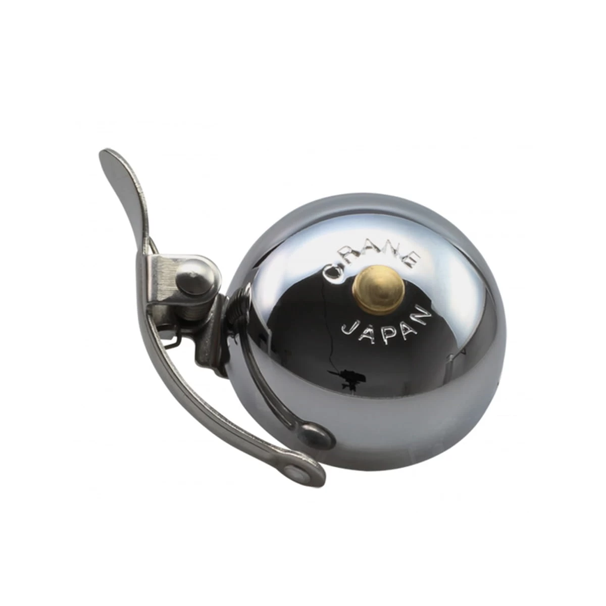 Crane Mini Suzu Fahrradklingel - Chrome 2 Crane Mini Suzu Fahrradklingel - Chrome – Bild 2