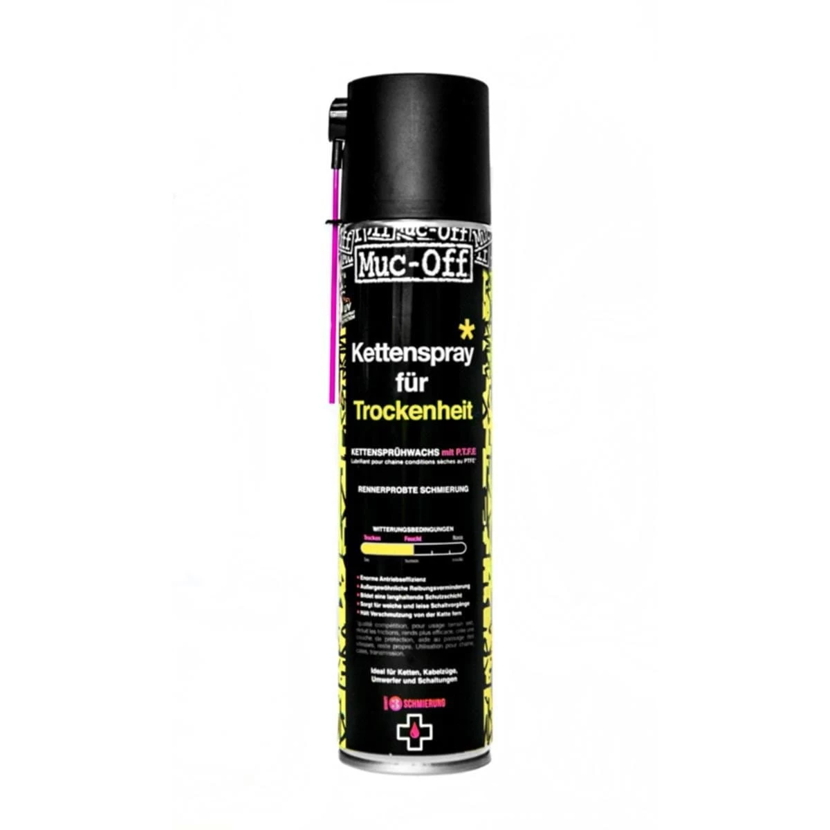 Muc-Off Bio Dry Lube Kettenschmiermittel - 400 Ml 1 Muc-Off Bio Dry Lube Kettenschmiermittel - 400 Ml