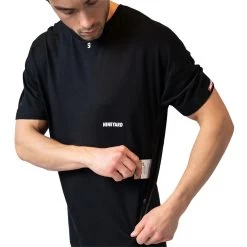 PREMIUM. Bamboo Tech T-Shirt - Schwarz -Fahrradbekleidung Und Zubehör nineyard tech t shirt premium bamboo 3